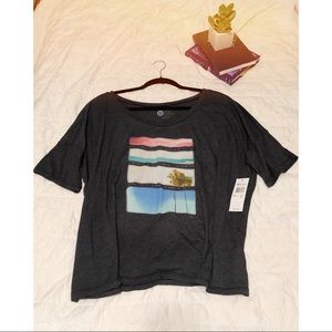 Beach Scene Loose Tee